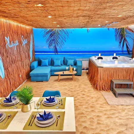 Playa Spa-4 Pers-jacuzzi-parking-jardin-clim-colmar Apartament