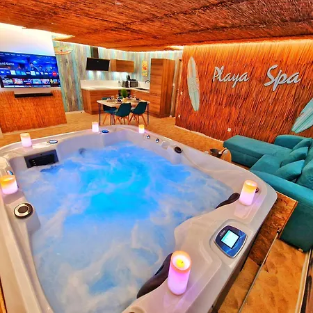 Playa Spa-4 Pers-jacuzzi-parking-jardin-clim-colmar * Muntzenheim