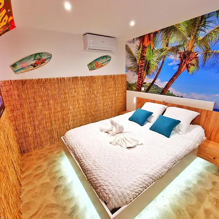 Playa Spa-4 Pers-jacuzzi-parking-jardin-clim-colmar