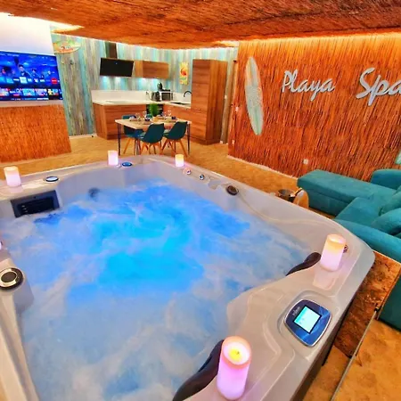 Playa Spa-4 Pers-jacuzzi-parking-jardin-clim-colmar *
